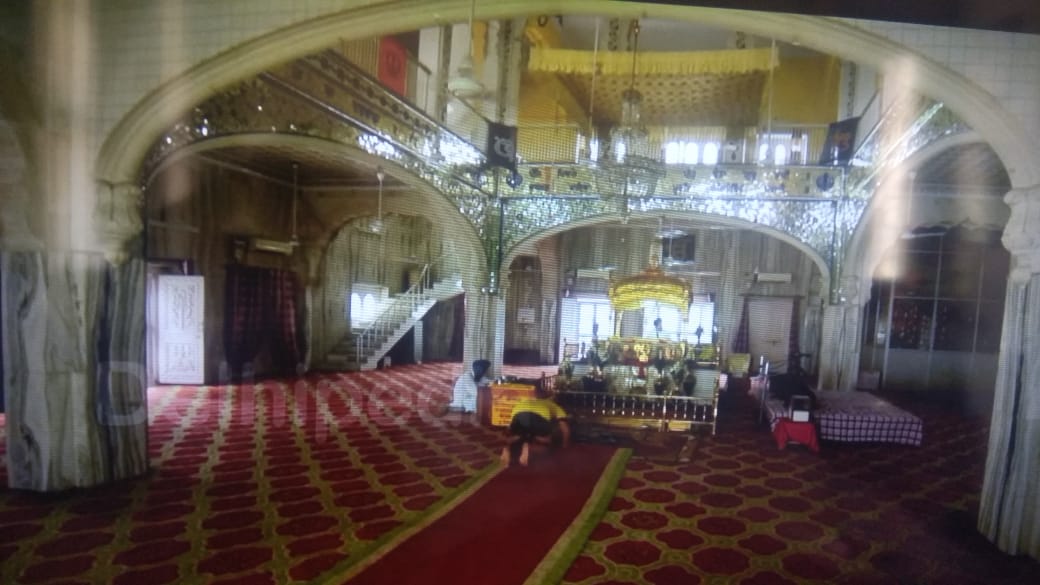 The prayer hall