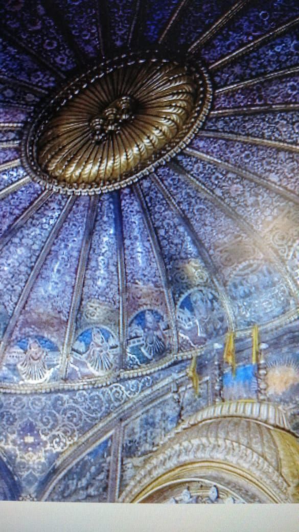 Painted dome