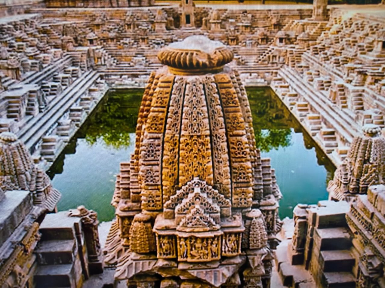 The Surya Kund and its shrines