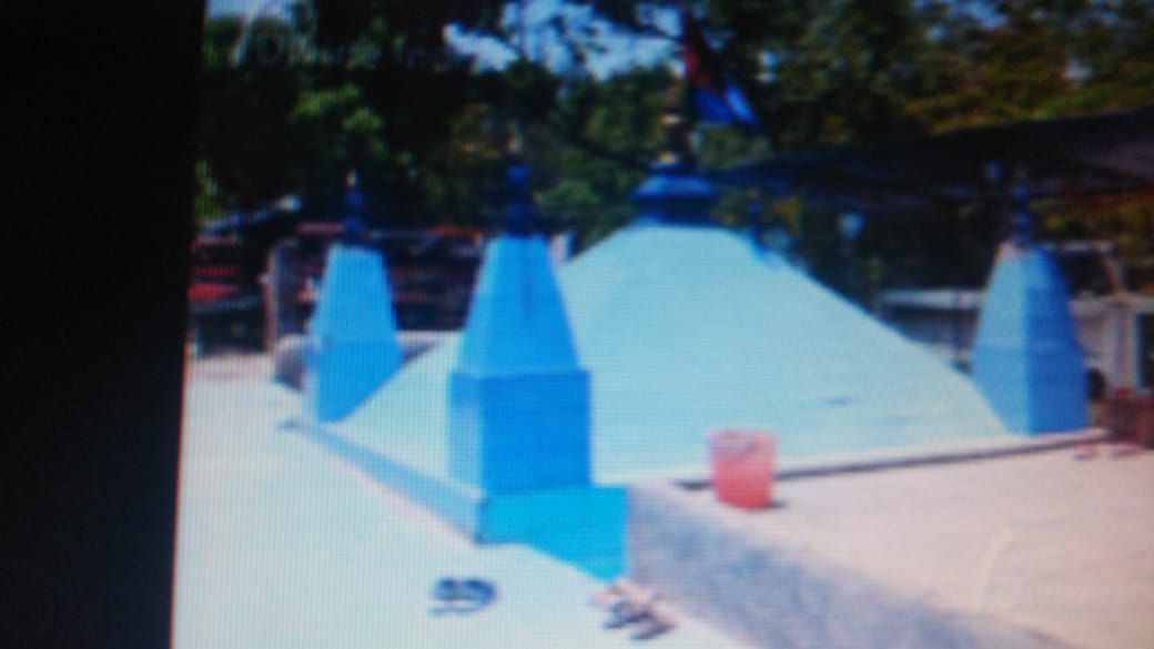 The blue roof