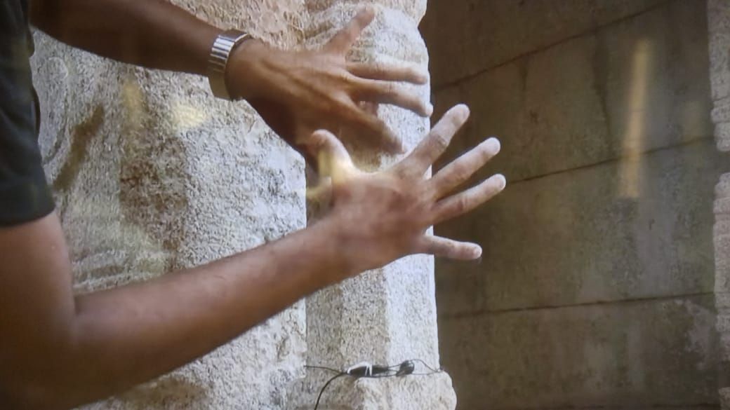 Tapping the musical pillars
